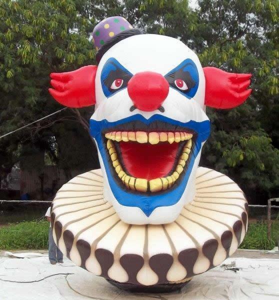 Clown-head-inflatable
